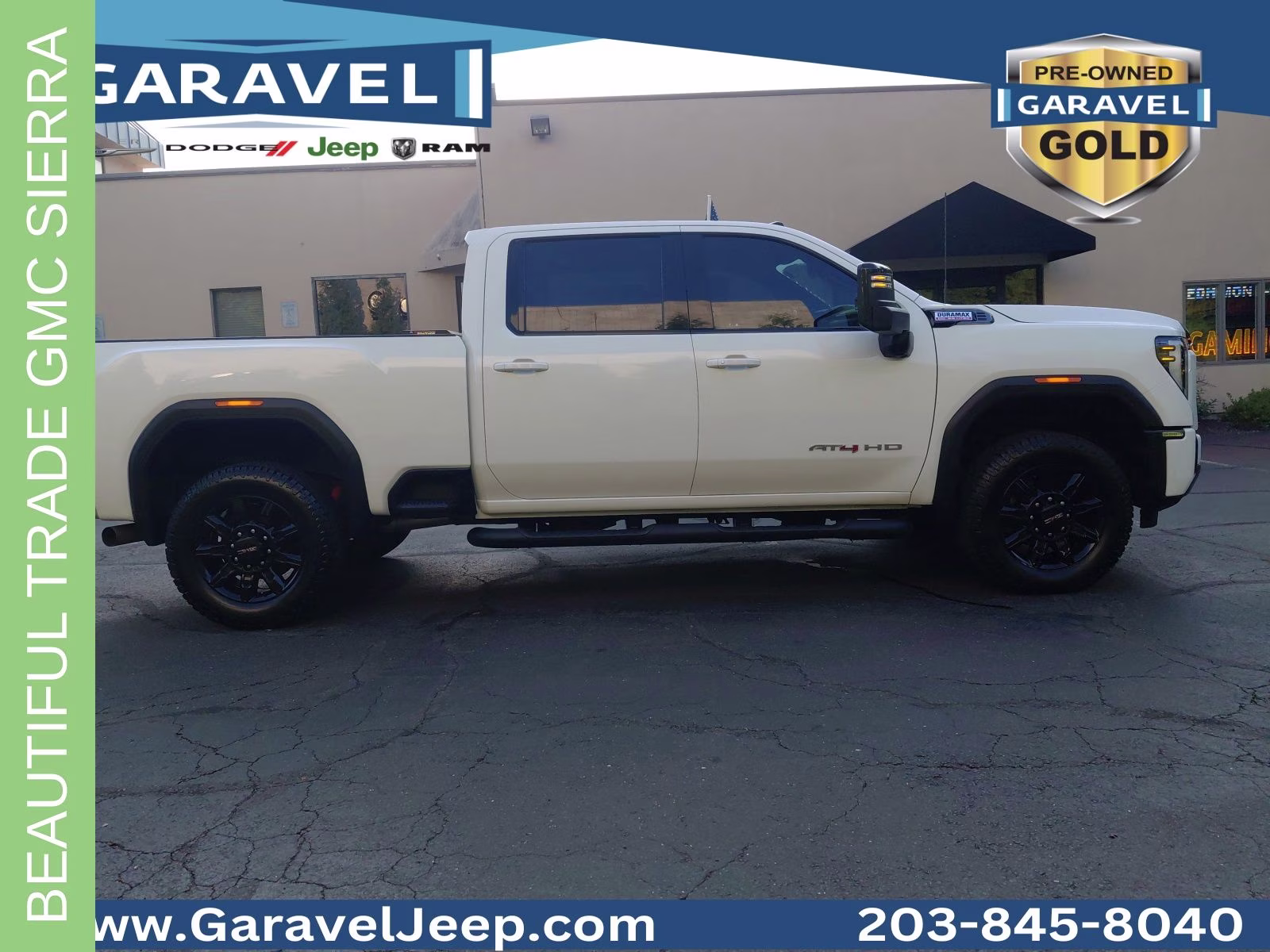 2024 Summit White GMC Sierra 3500HD AT4 4X4 Truck