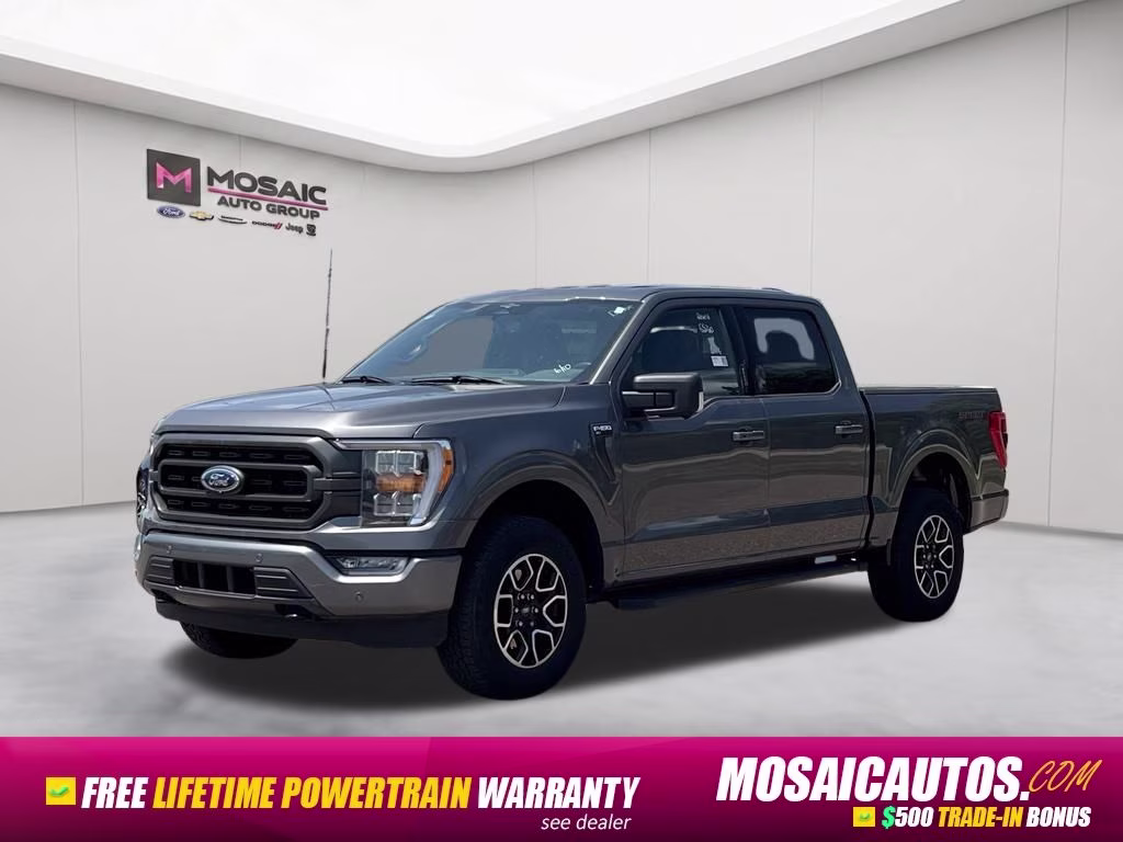 2023 Gray Ford F-150 XLT 4X4 Truck