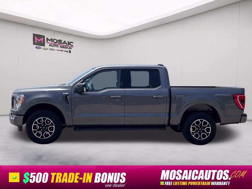 2023 Gray Ford F-150 XLT 4X4 Truck