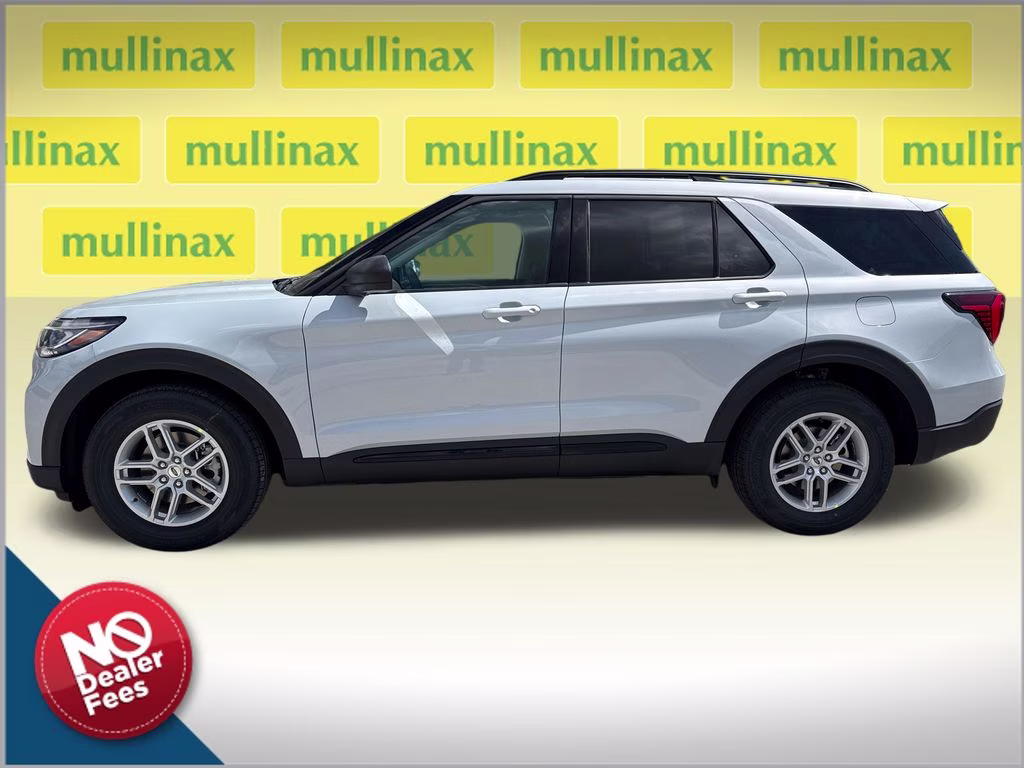 2026 Space White Metallic Ford Explorer Active RWD SUV