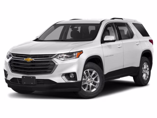 2018 Summit White Chevrolet Traverse LT AWD SUV
