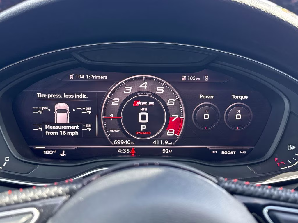 2019 Florett Silver Metallic Audi RS 5 2.9T AWD Hatchback
