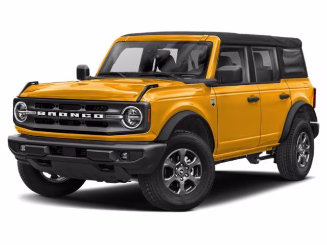 2022 Orange Ford Bronco Big Bend 4X4 SUV