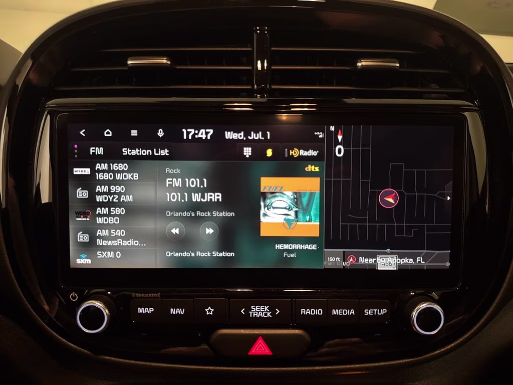 2024 Fusion Black Kia Soul S FWD Hatchback