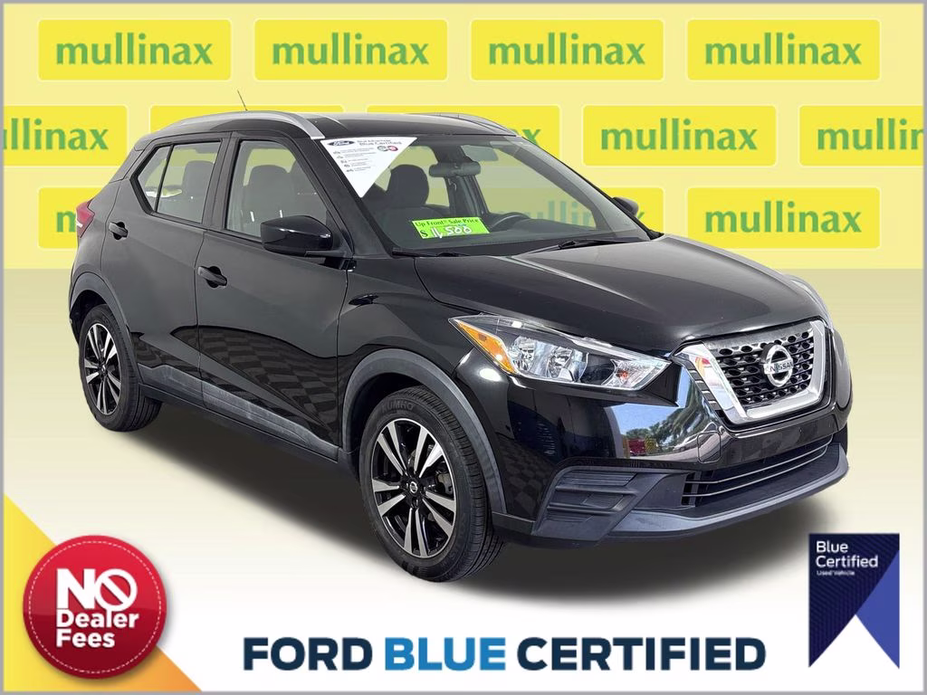 2019 Super Black Nissan Kicks SV FWD SUV
