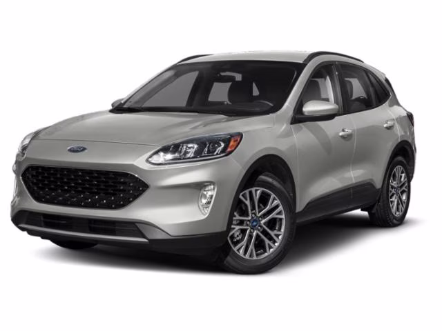 2022 Iconic Silver Metallic Ford Escape SEL FWD SUV