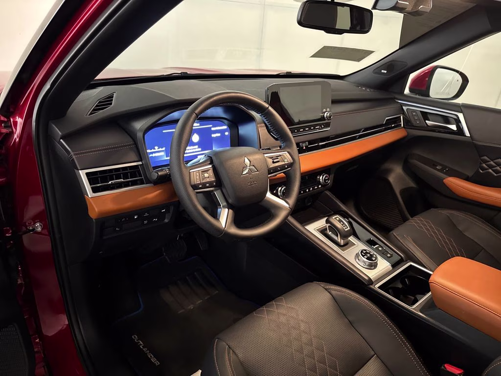 2025 Red Diamond/Black Roof Mitsubishi Outlander PHEV SEL AWD SUV
