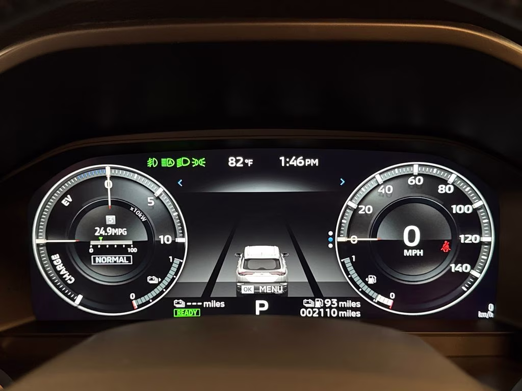 2025 Red Diamond/Black Roof Mitsubishi Outlander PHEV SEL Platinum Edition AWD SUV