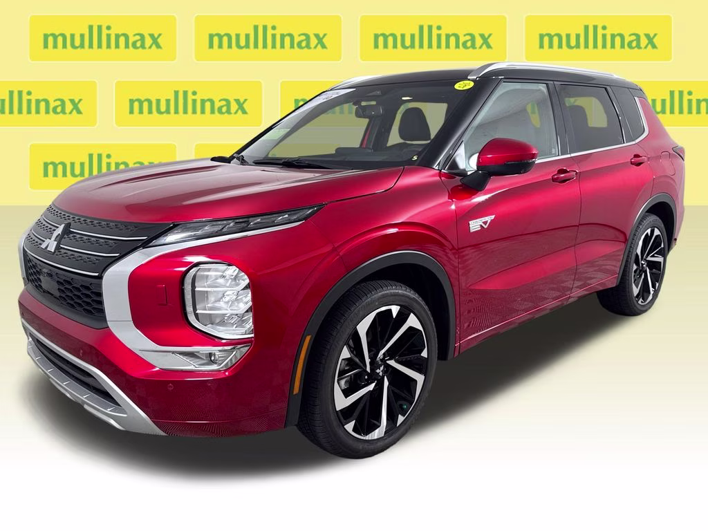 2025 Red Diamond/Black Roof Mitsubishi Outlander PHEV SEL Platinum Edition AWD SUV