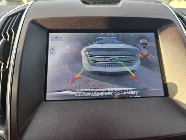 2020 White Metallic Ford Edge ST AWD SUV