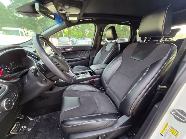 2020 White Metallic Ford Edge ST AWD SUV