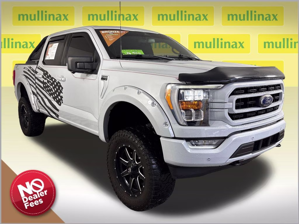 2022 White Metallic Ford F-150 XLT 4X4 Truck