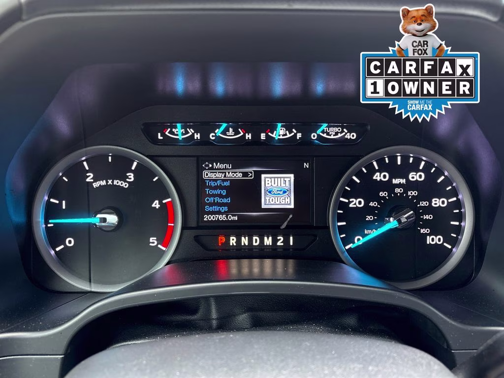 2019 Blue Ford Super Duty F-250 SRW XLT 4X4 Truck