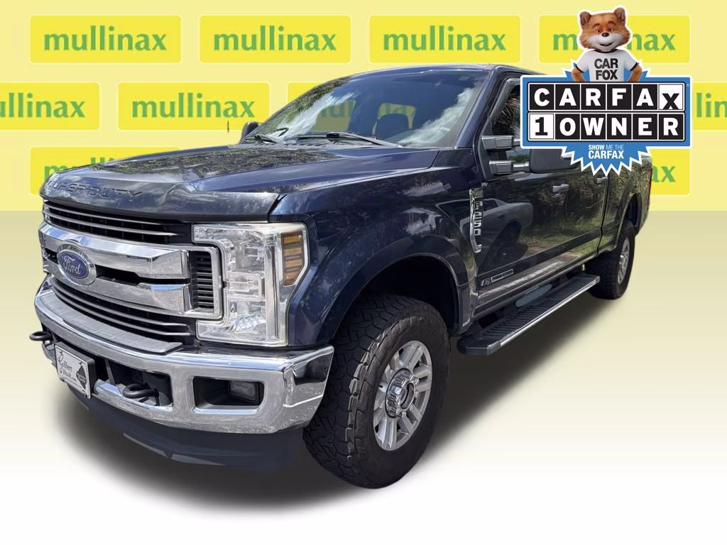 2019 Blue Ford Super Duty F-250 SRW XLT 4X4 Truck