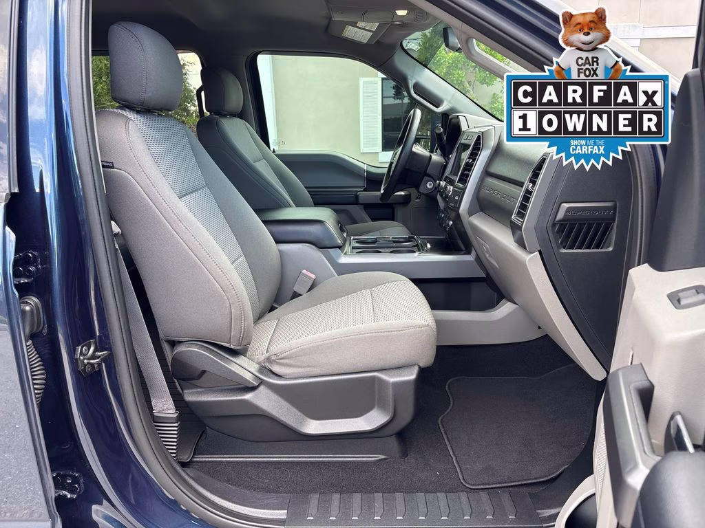 2019 Blue Ford Super Duty F-250 SRW XLT 4X4 Truck