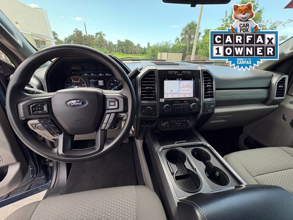 2019 Blue Ford Super Duty F-250 SRW XLT 4X4 Truck