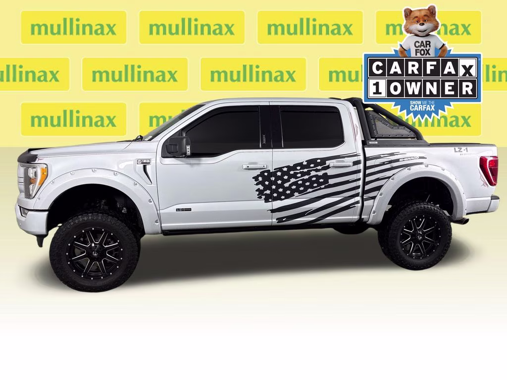 2022 White Metallic Ford F-150 XLT 4X4 Truck