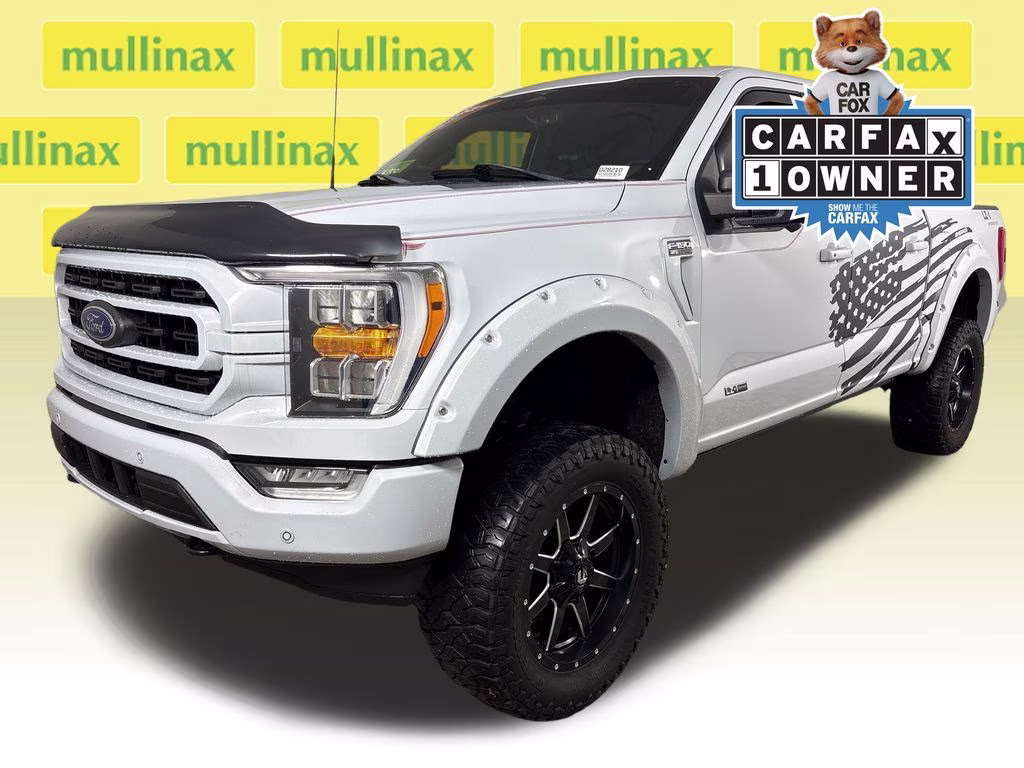 2022 White Metallic Ford F-150 XLT 4X4 Truck