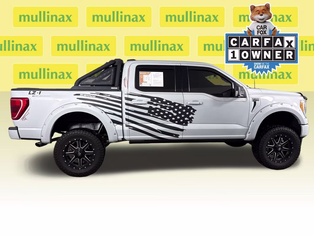 2022 White Metallic Ford F-150 XLT 4X4 Truck