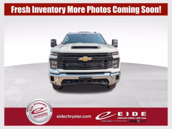 2025 Summit White Chevrolet Silverado 3500HD Work Truck 4X4 Truck