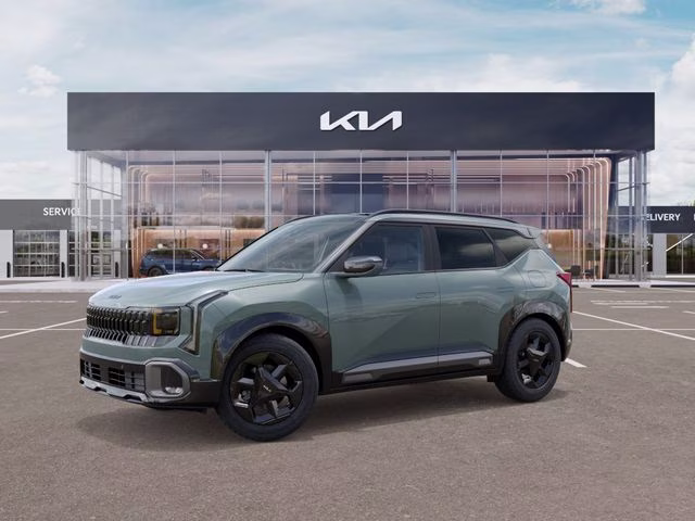 2027 Iceberg Green Kia Seltos X-Line S AWD SUV