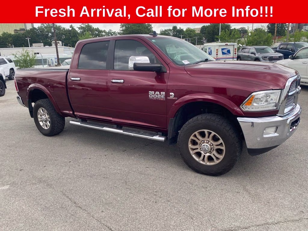 2018 Delmonico Red Pearlcoat Ram 3500 Laramie 4X4 Truck