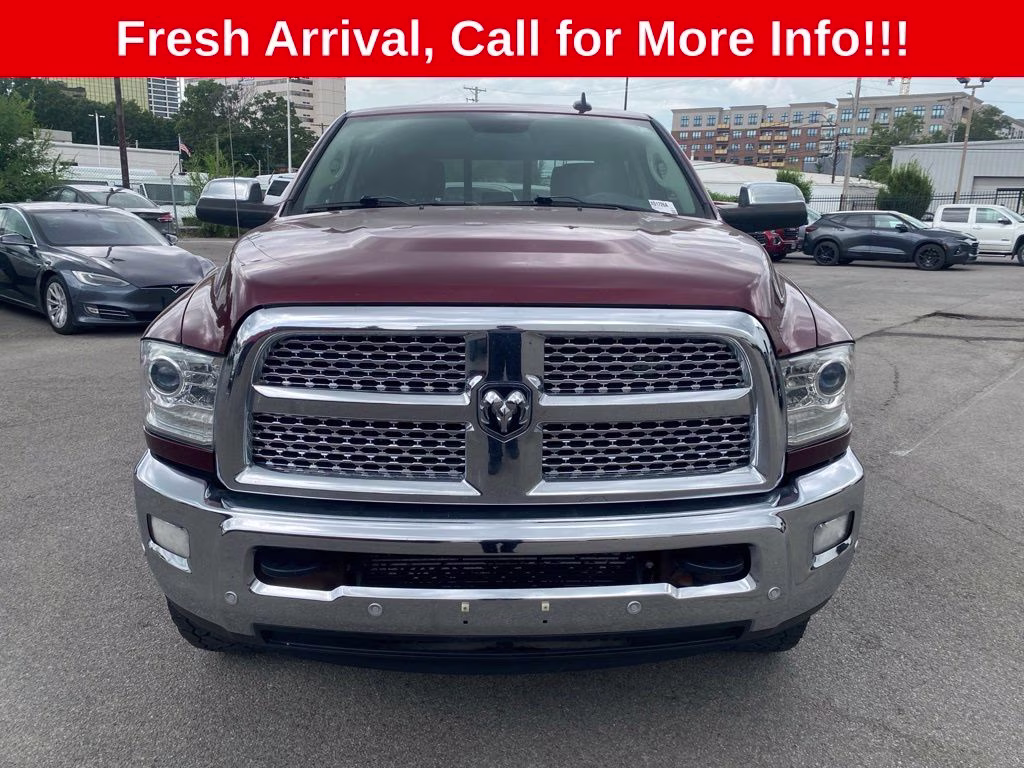 2018 Delmonico Red Pearlcoat Ram 3500 Laramie 4X4 Truck