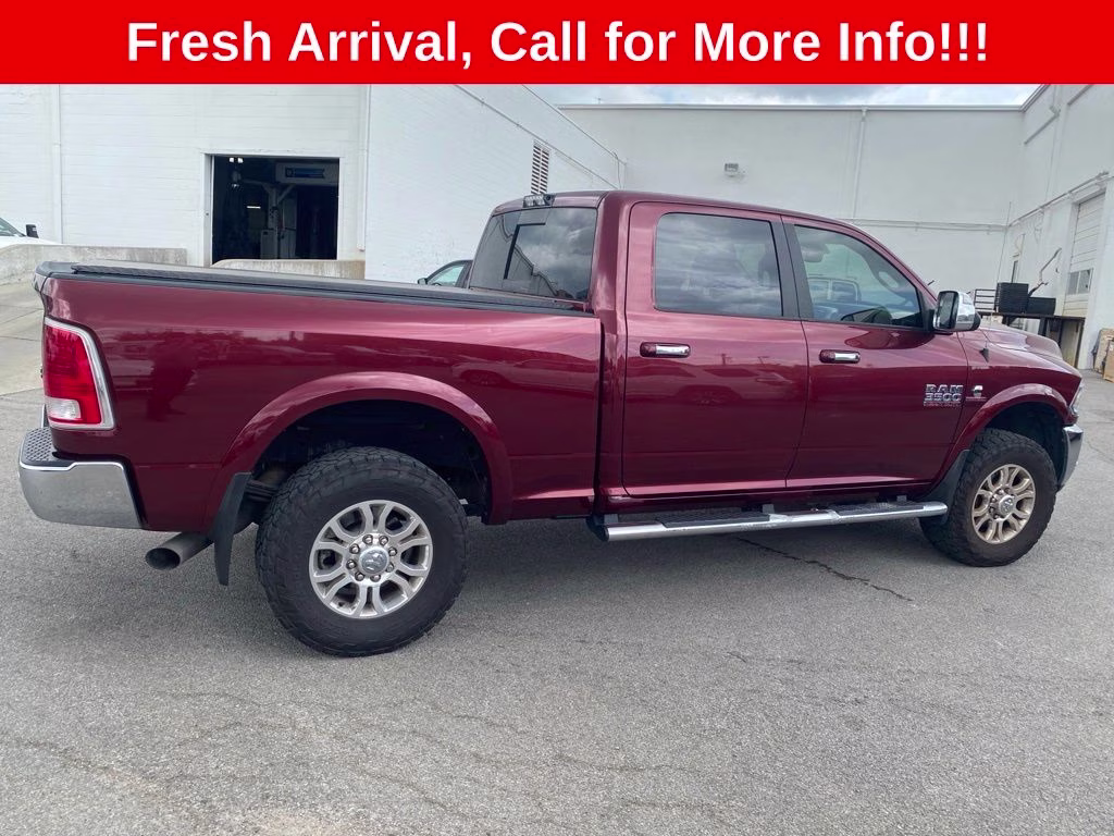 2018 Delmonico Red Pearlcoat Ram 3500 Laramie 4X4 Truck