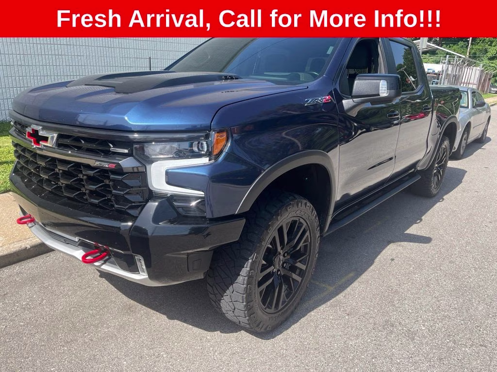 2022 Northsky Blue Metallic Chevrolet Silverado 1500 ZR2 4X4 Truck