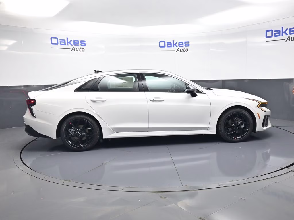 2026 Snow White Pearl Kia K5 GT-Line AWD Sedan
