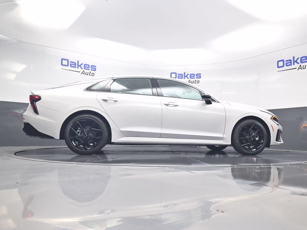 2026 Snow White Pearl Kia K5 GT-Line AWD Sedan