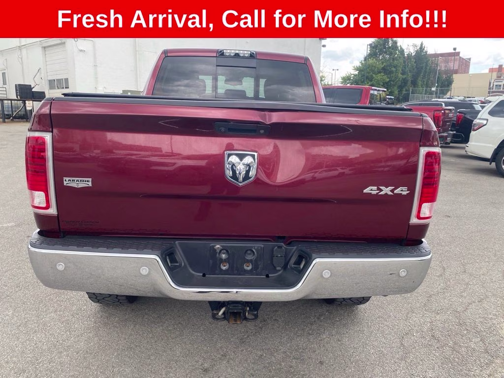 2018 Delmonico Red Pearlcoat Ram 3500 Laramie 4X4 Truck