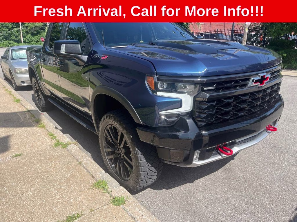 2022 Northsky Blue Metallic Chevrolet Silverado 1500 ZR2 4X4 Truck