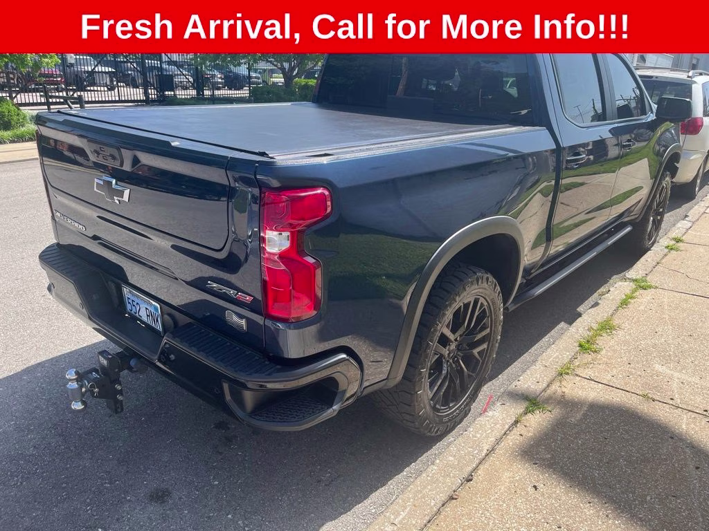 2022 Northsky Blue Metallic Chevrolet Silverado 1500 ZR2 4X4 Truck