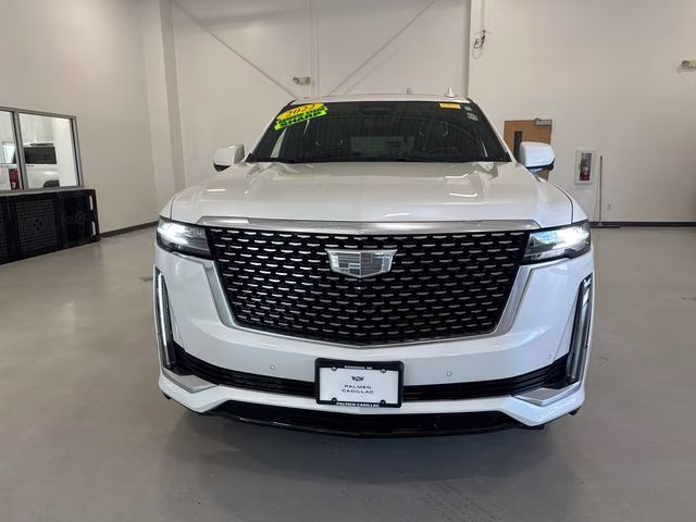 2022 Crystal White Tricoat Cadillac Escalade Premium Luxury 4X4 SUV