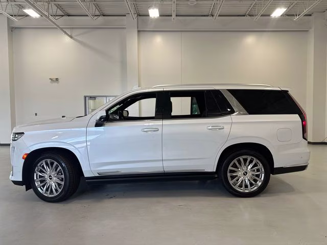 2022 Crystal White Tricoat Cadillac Escalade Premium Luxury 4X4 SUV