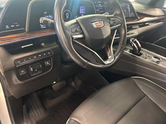 2022 Crystal White Tricoat Cadillac Escalade Premium Luxury 4X4 SUV