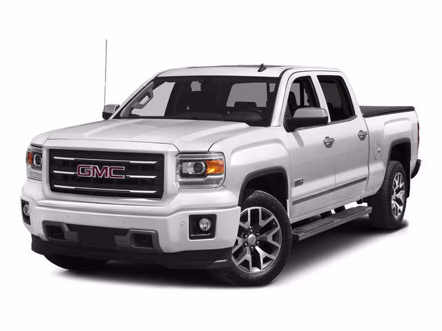 2015 Summit White GMC Sierra 1500 SLE 4X4 Truck