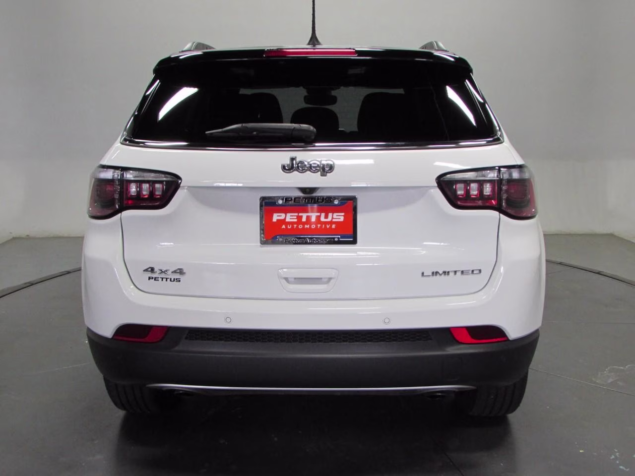 2023 Bright White Clearcoat Jeep Compass Limited 4X4 SUV