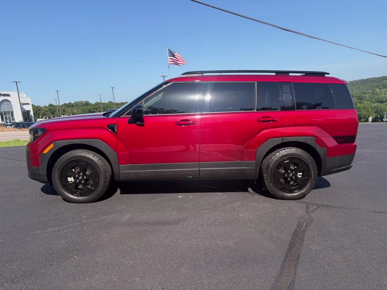 2024 RED Hyundai Santa Fe XRT AWD SUV