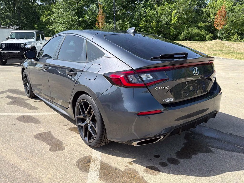 2024 Meteorite Gray Metallic Honda Civic Sport Touring FWD Hatchback
