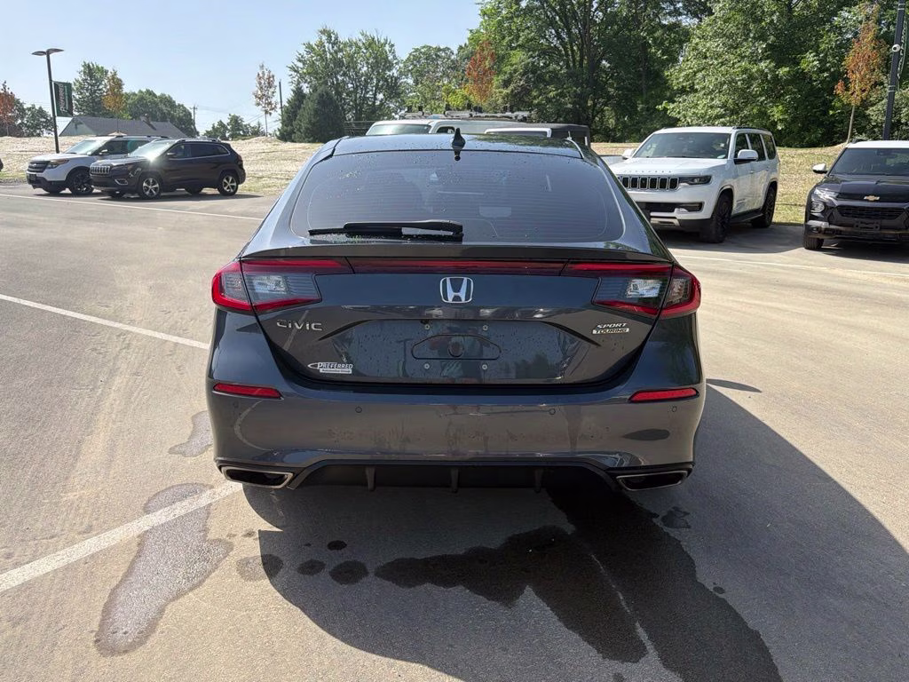 2024 Meteorite Gray Metallic Honda Civic Sport Touring FWD Hatchback