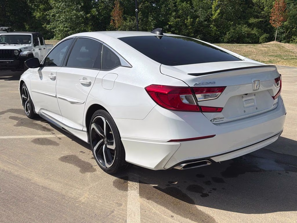 2022 Platinum White Pearl Honda Accord Sport FWD Sedan