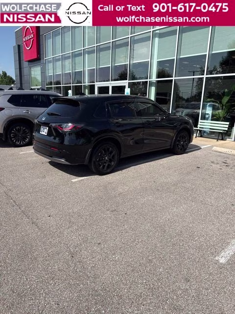 2024 Crystal Black Pearl Honda HR-V EX-L FWD SUV