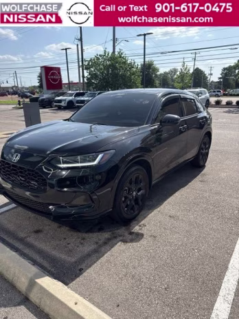 2024 Crystal Black Pearl Honda HR-V EX-L FWD SUV