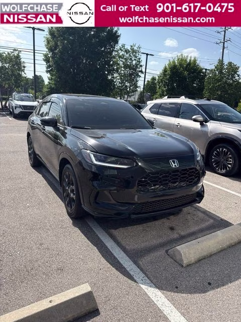 2024 Crystal Black Pearl Honda HR-V EX-L FWD SUV