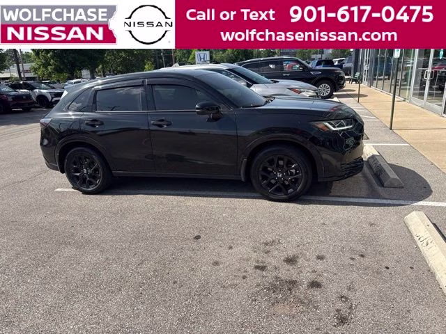 2024 Crystal Black Pearl Honda HR-V EX-L FWD SUV