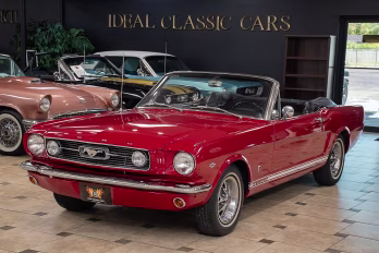 1966 Candy Apple Red Ford Mustang - GT Equipment Convertible