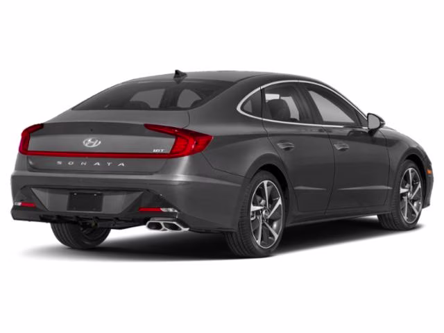 2021 Hampton Gray Hyundai Sonata SEL Plus FWD Sedan