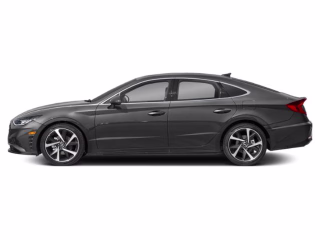 2021 Hampton Gray Hyundai Sonata SEL Plus FWD Sedan